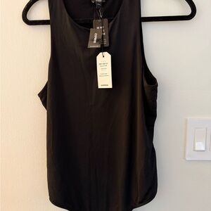 Express Black Scoop Neck Tank Top